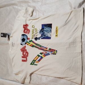 Abercrombie & Fitch White USA 94 World Cup Tee